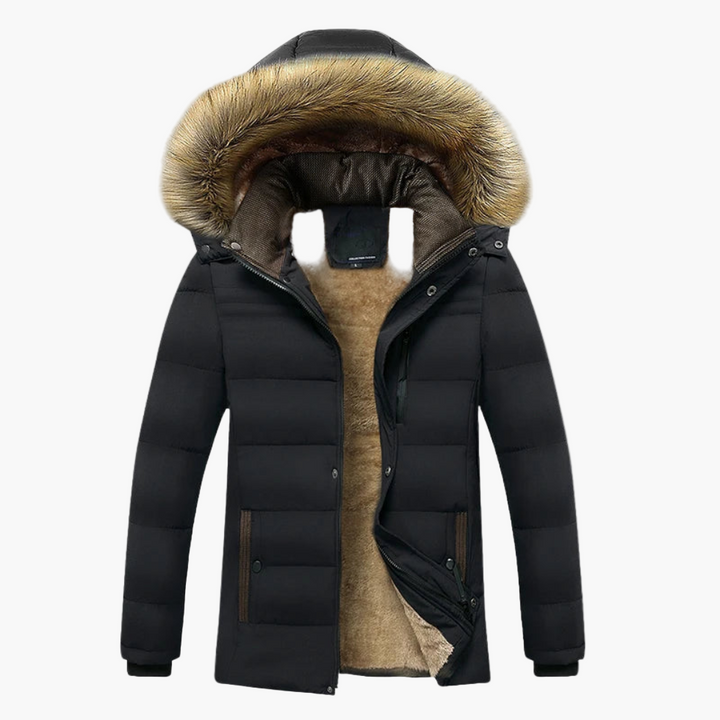Alexander | Fur-Lined Heavy Winter Jacket