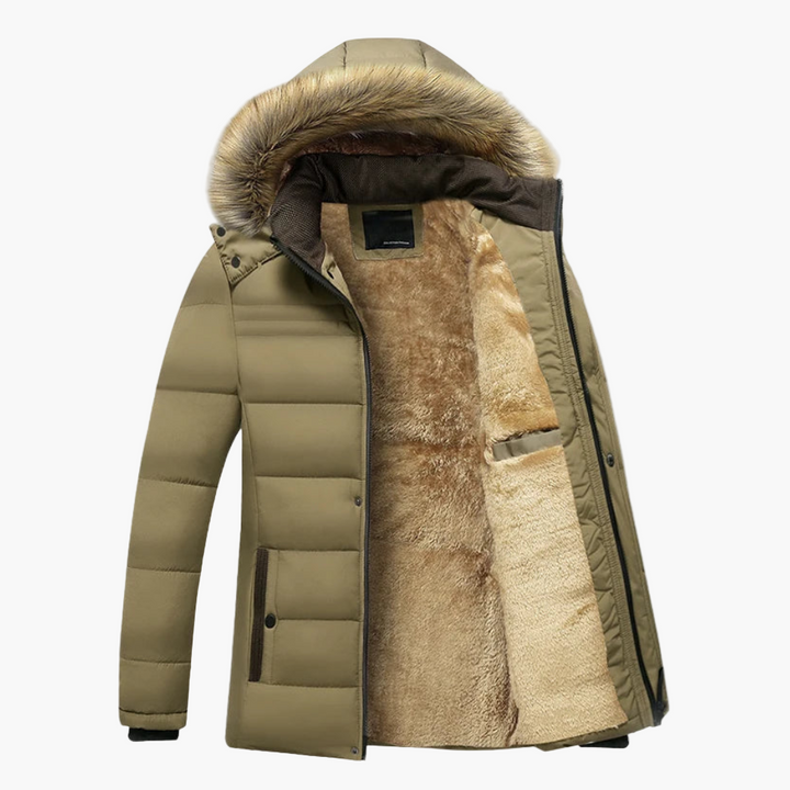 Alexander | Fur-Lined Heavy Winter Jacket
