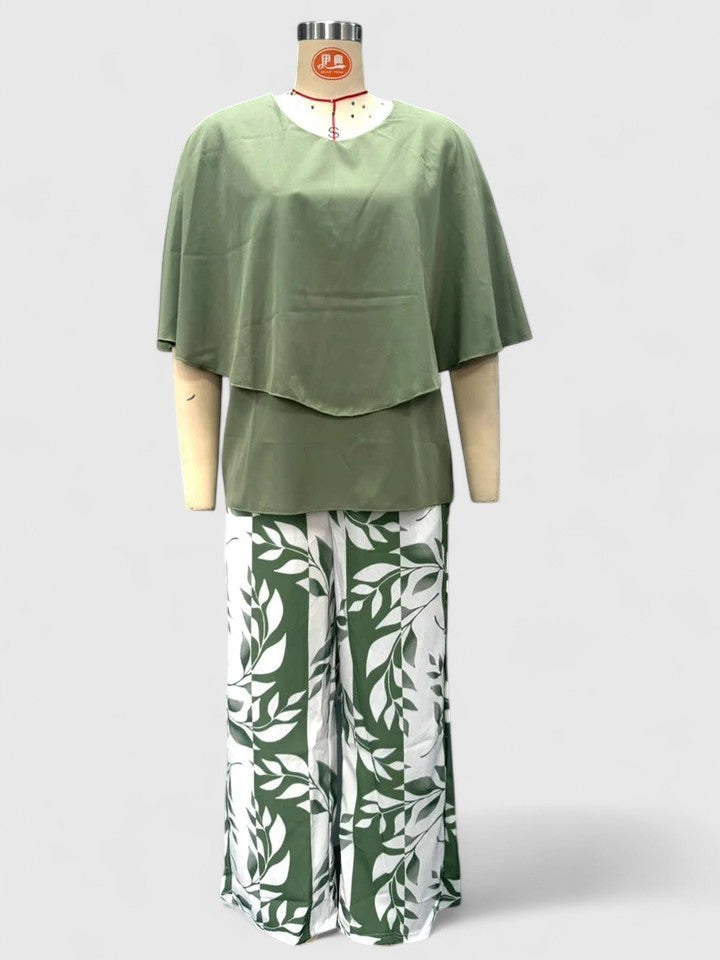 Poppy | Printed Pants Set