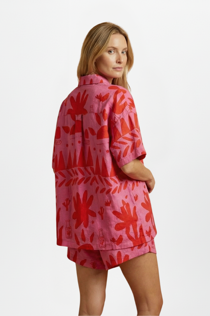 Anette | Printed Two-Piece Set