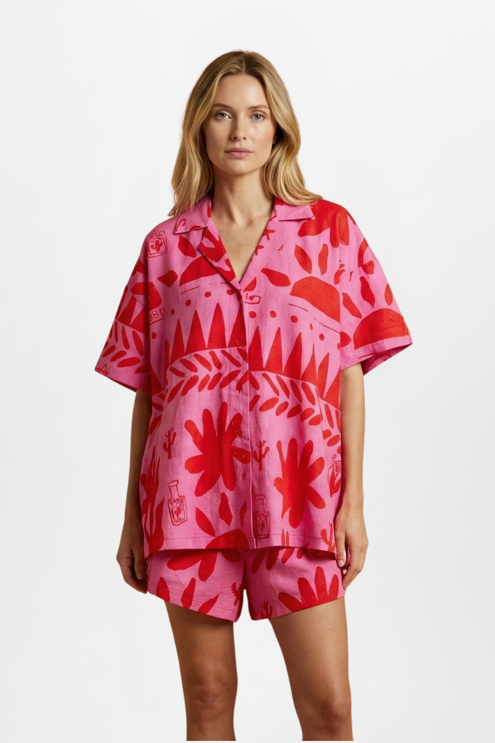 Anette | Printed Two-Piece Set