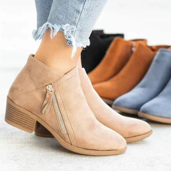 Caylee | Block Heel Ankle Boots