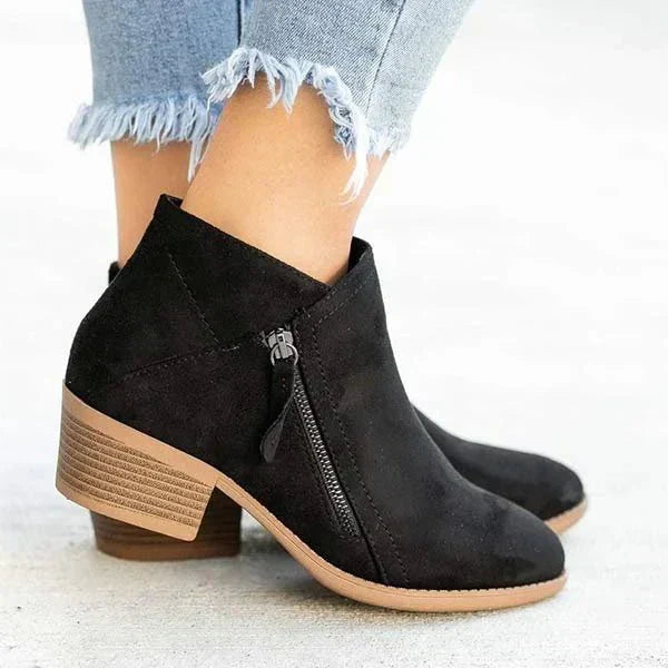 Caylee | Block Heel Ankle Boots