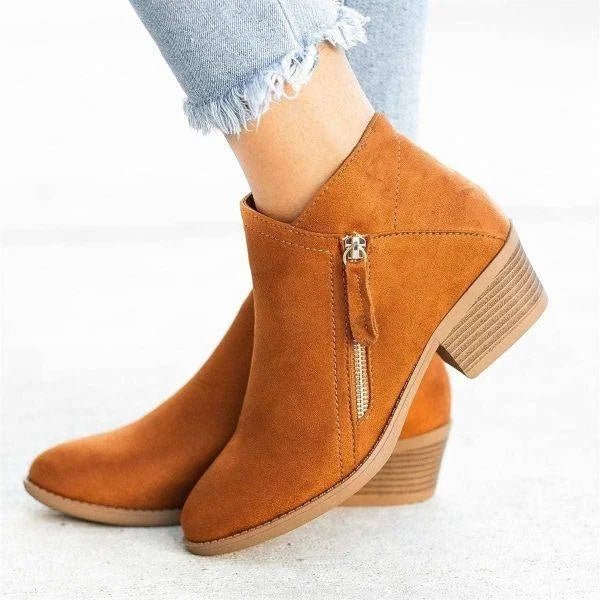 Caylee | Block Heel Ankle Boots