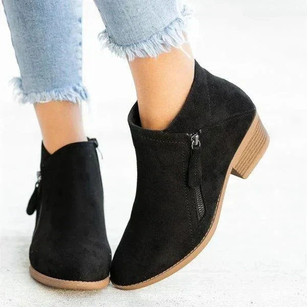 Caylee | Block Heel Ankle Boots