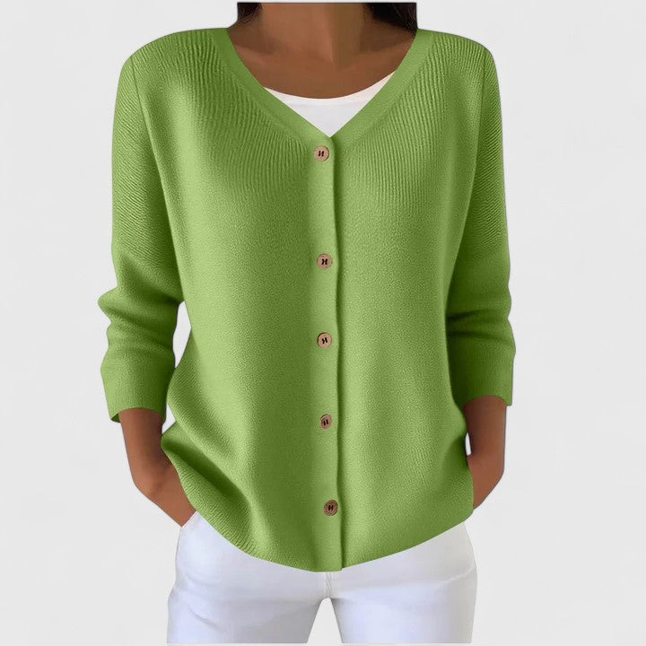 Marta | V-Neck Button Cardigan for Women