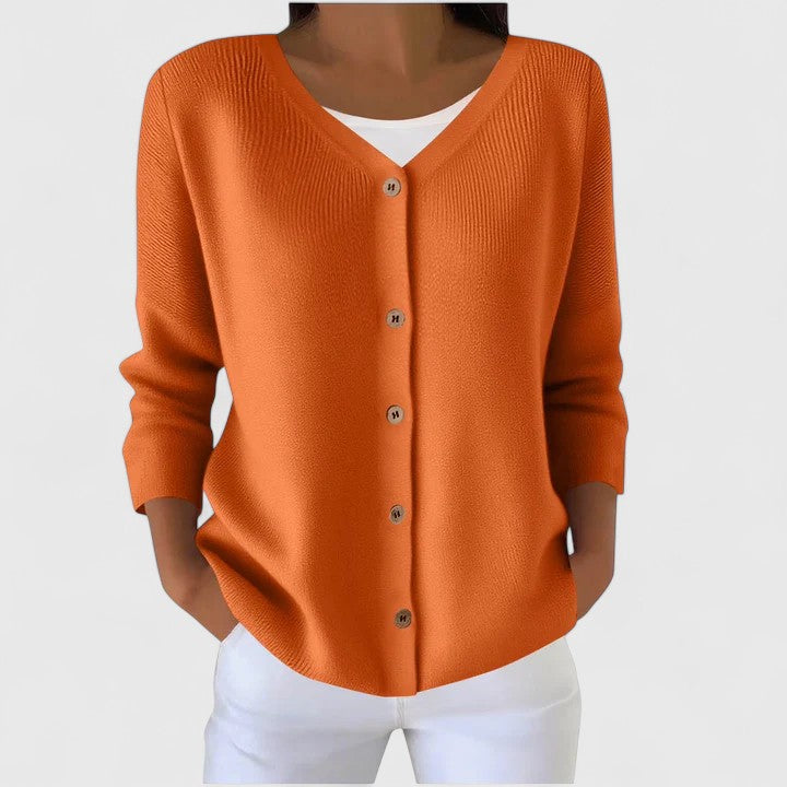 Marta | V-Neck Button Cardigan for Women