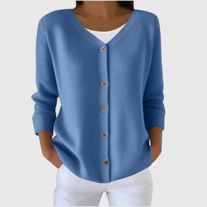 Marta | V-Neck Button Cardigan for Women