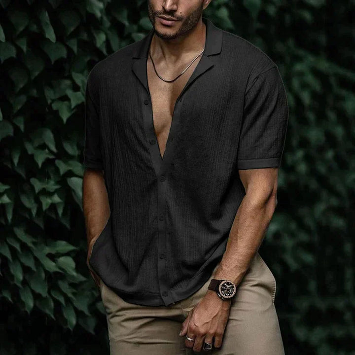 Bradley | Short Sleeve Casual Button Shirt