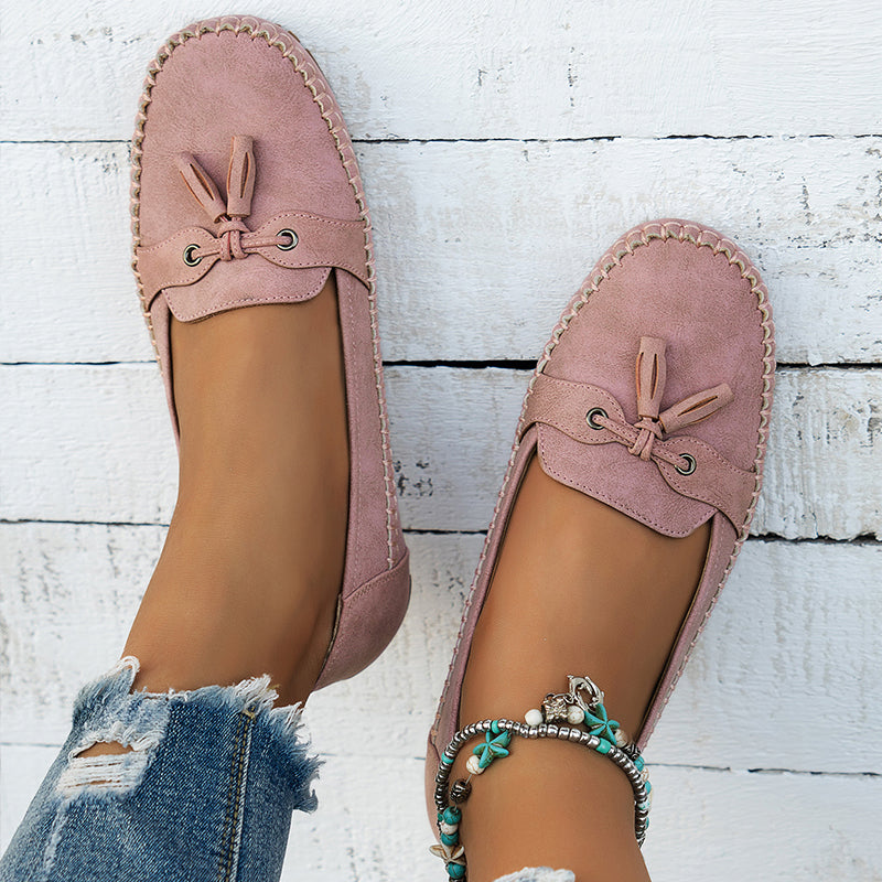 April | Tassel Loafers Slip-On Flats