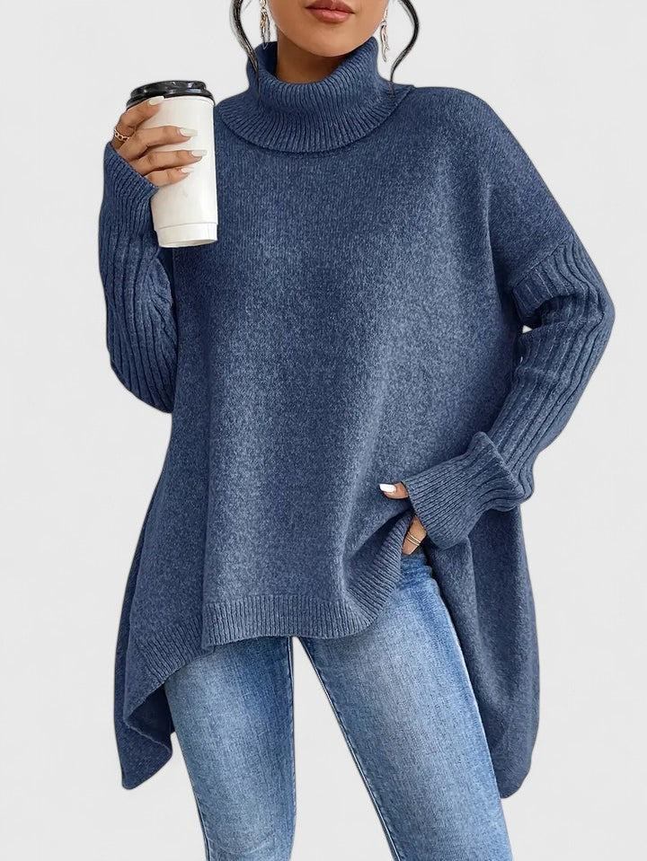 Jackie | Oversized Turtleneck Sweater with Long Sleeves