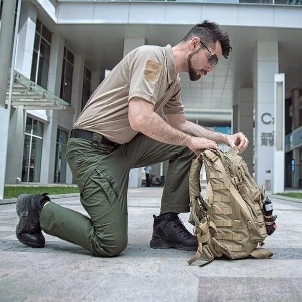 Chad | Straight Leg Multi Pocket Cargos