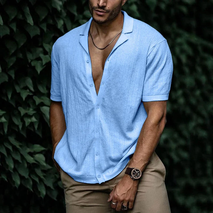 Bradley | Short Sleeve Casual Button Shirt