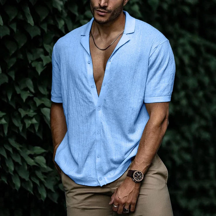 Bradley | Short Sleeve Casual Button Shirt