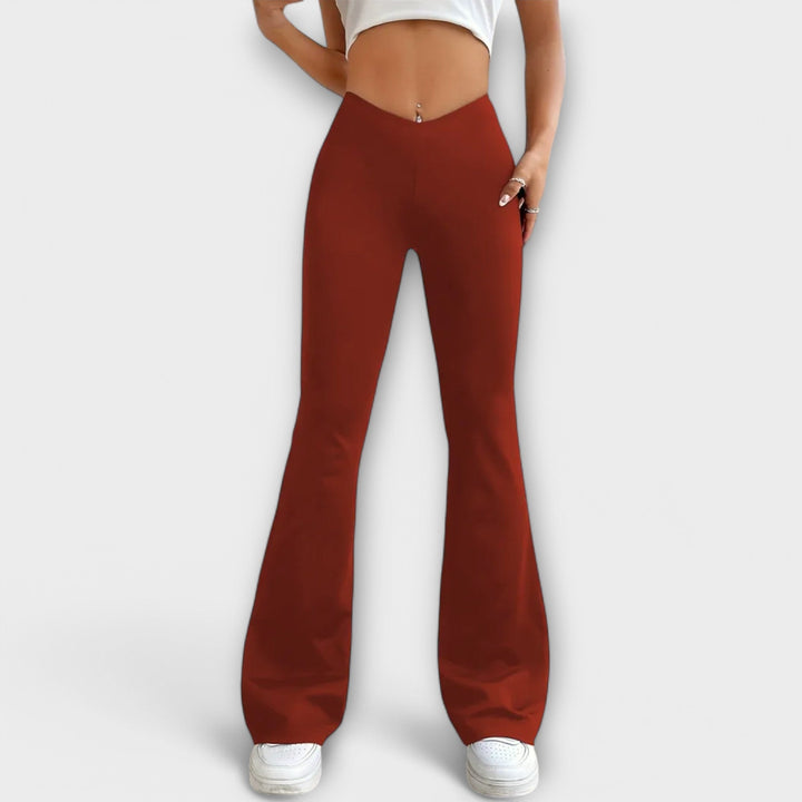 Yasmine | Relaxed Flared Leg Pants