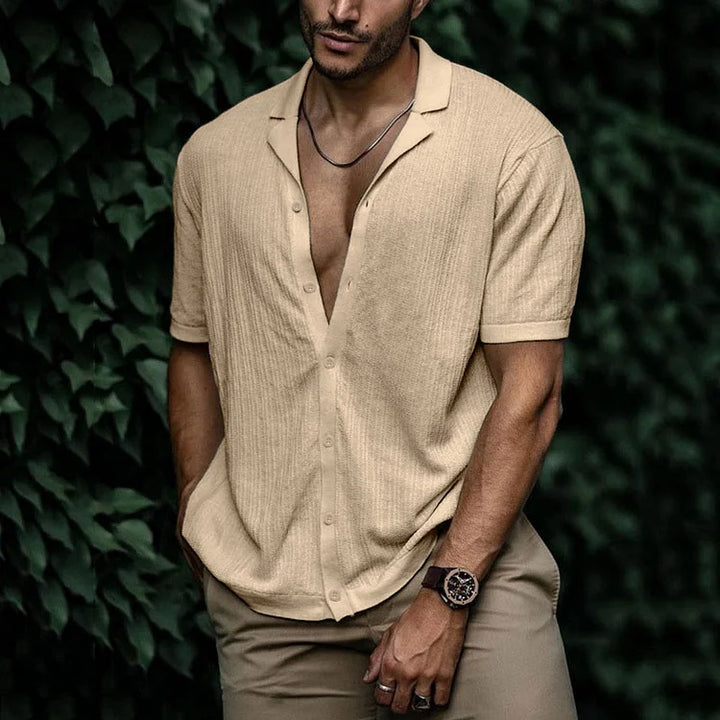 Bradley | Short Sleeve Casual Button Shirt