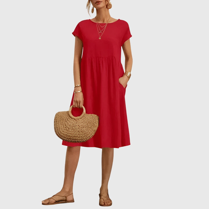 Carina | Spring Midi Floral Dress