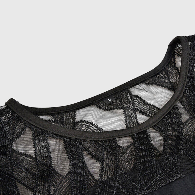 Lorelei | Plus Size Dresses with Lace Sleeves