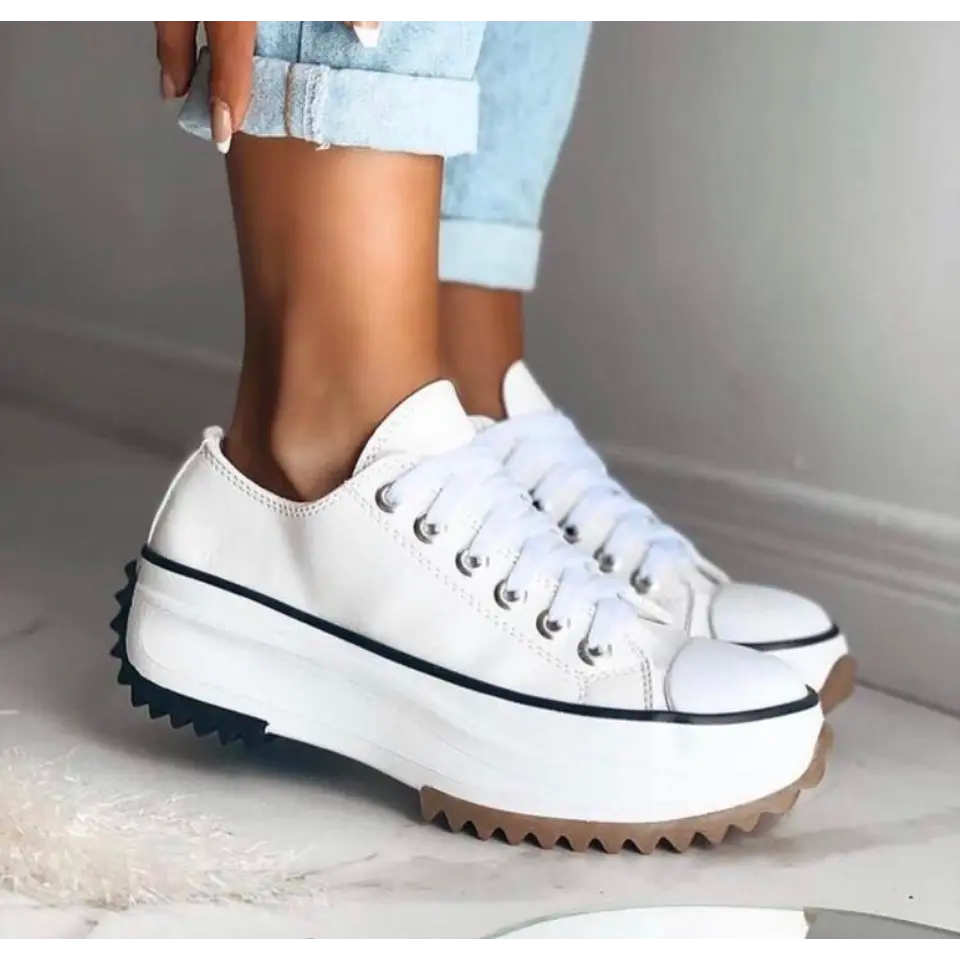 Odessa | Lace-Up Platform Shoes with Chunky Sole