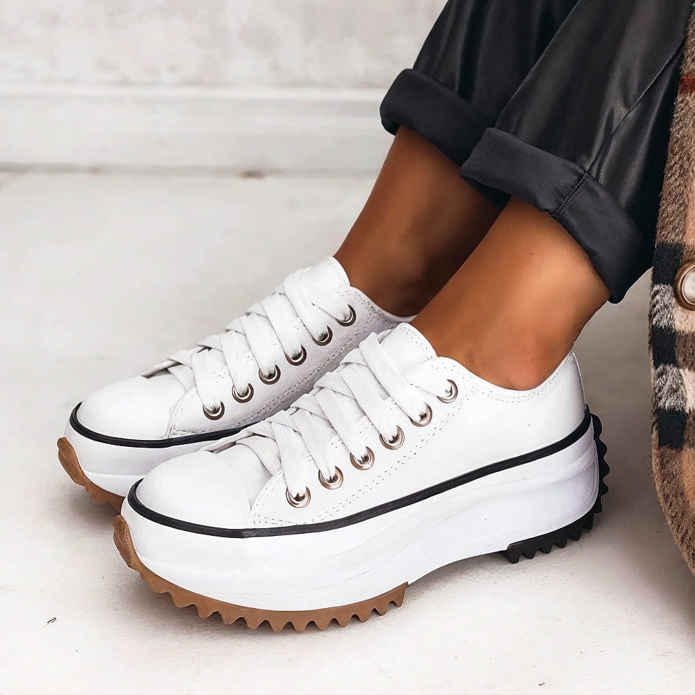 Odessa | Lace-Up Platform Shoes with Chunky Sole
