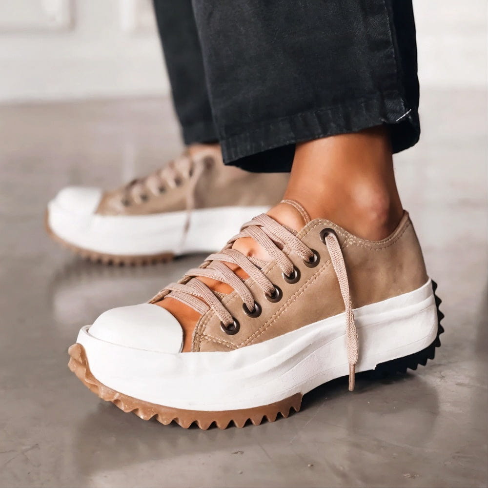 Odessa | Lace-Up Platform Shoes with Chunky Sole
