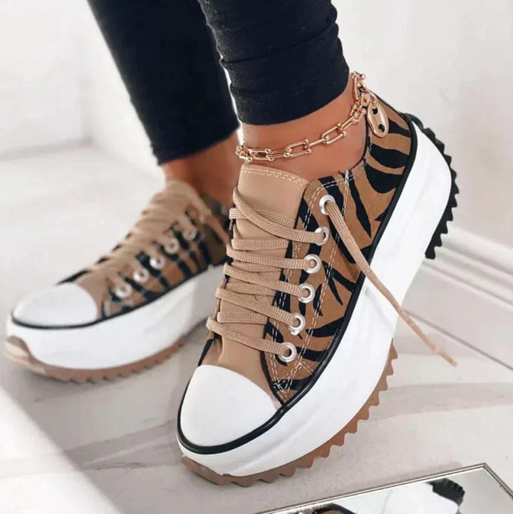 Odessa | Lace-Up Platform Shoes with Chunky Sole