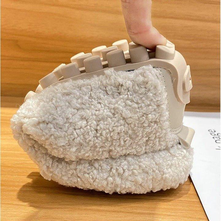 Beryl | Fluffy Faux Fur Loafers Slip-On