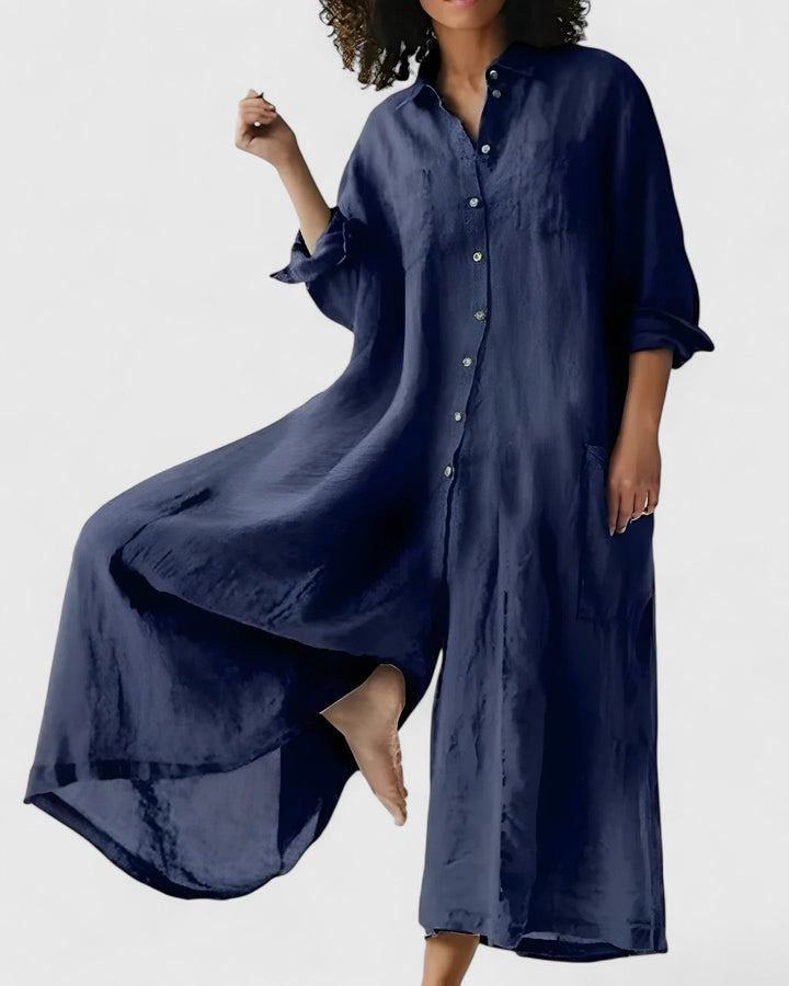 Aceline | Breezy Jumpsuit Dress