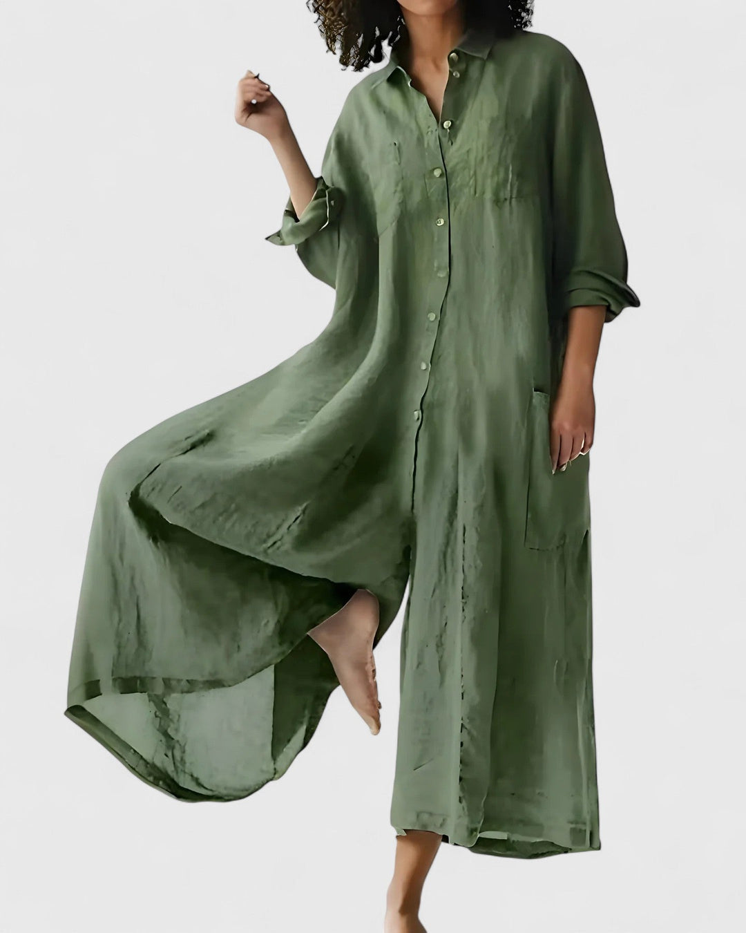Aceline | Breezy Jumpsuit Dress