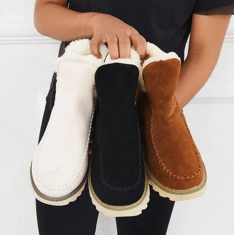 Matilda | Fleece-Lined Faux Fur Boots with Platform