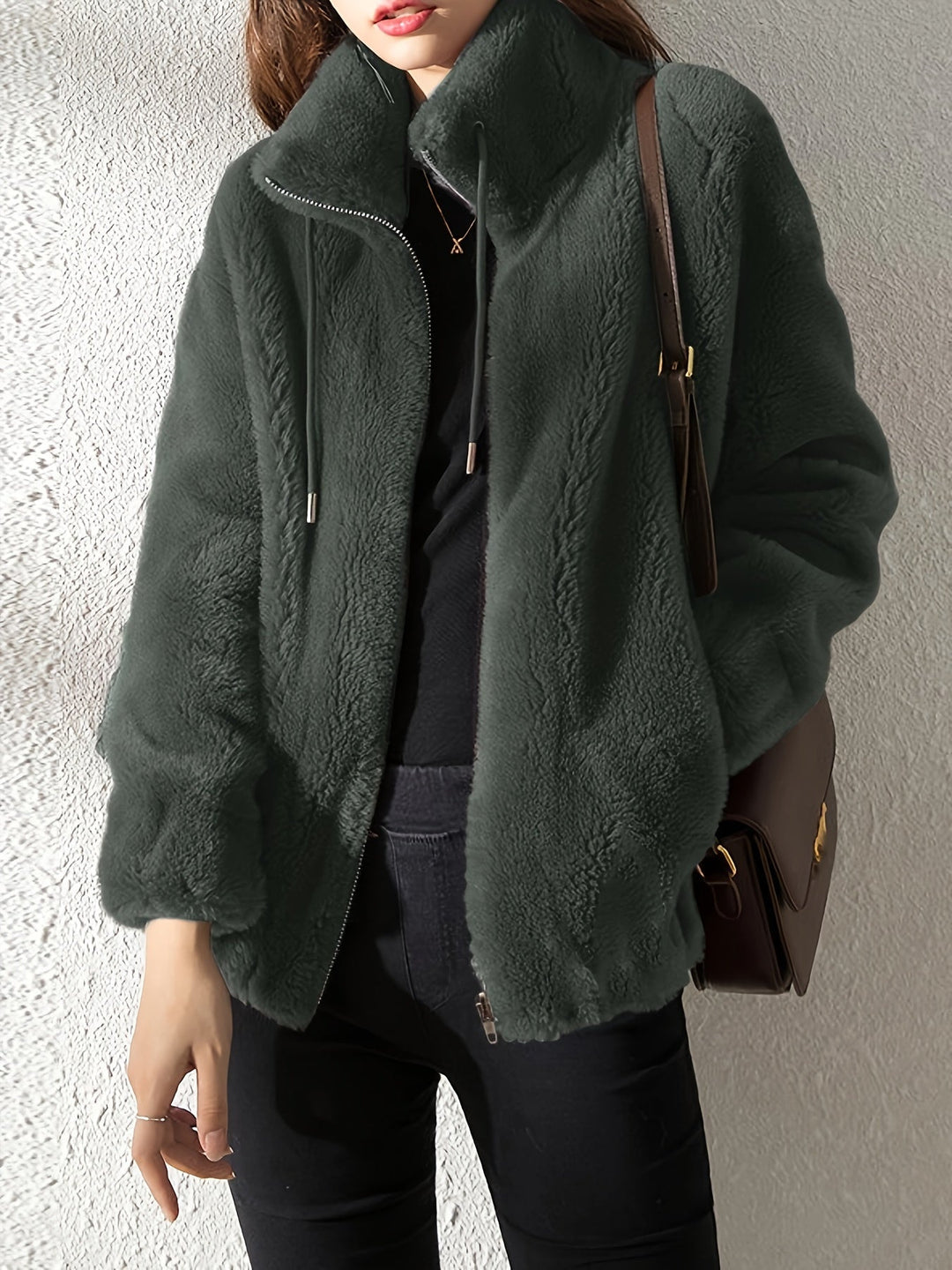 Amina | Easy Zip Layering Jacket