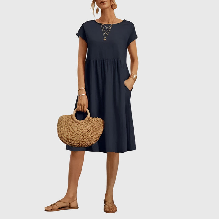 Carina | Spring Midi Floral Dress