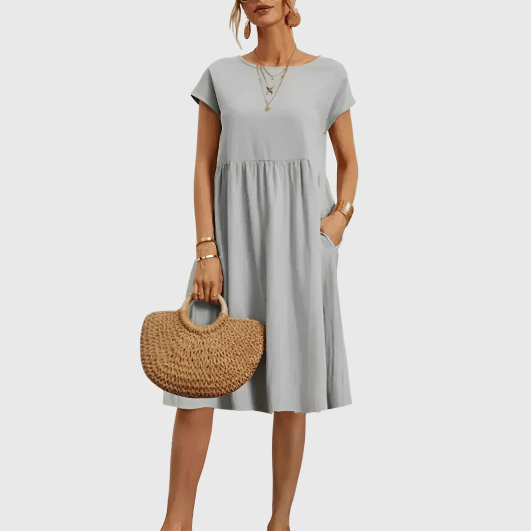 Carina | Spring Midi Floral Dress