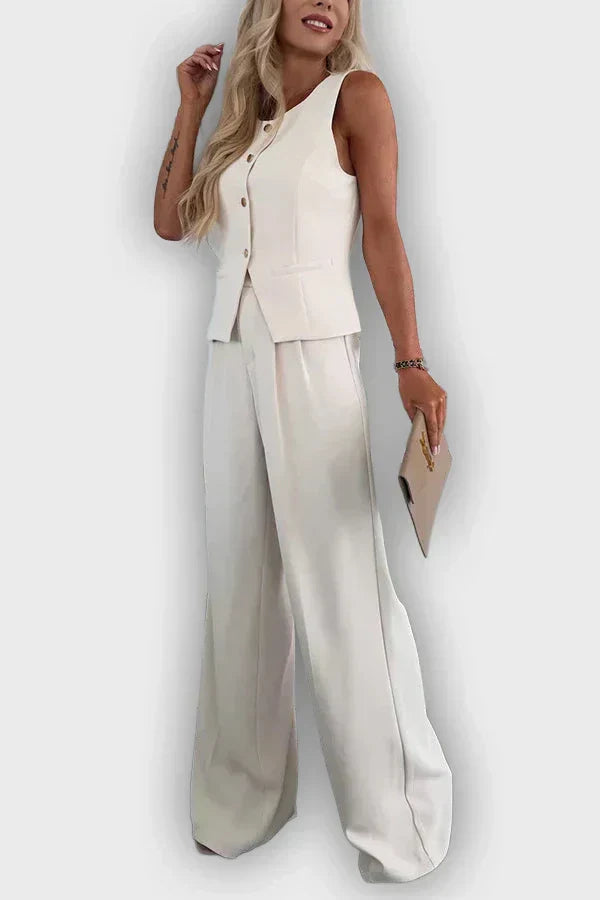 Arantxa | Button-Front Classic Set