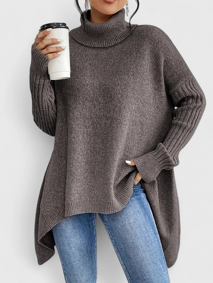 Jackie | Oversized Turtleneck Sweater with Long Sleeves
