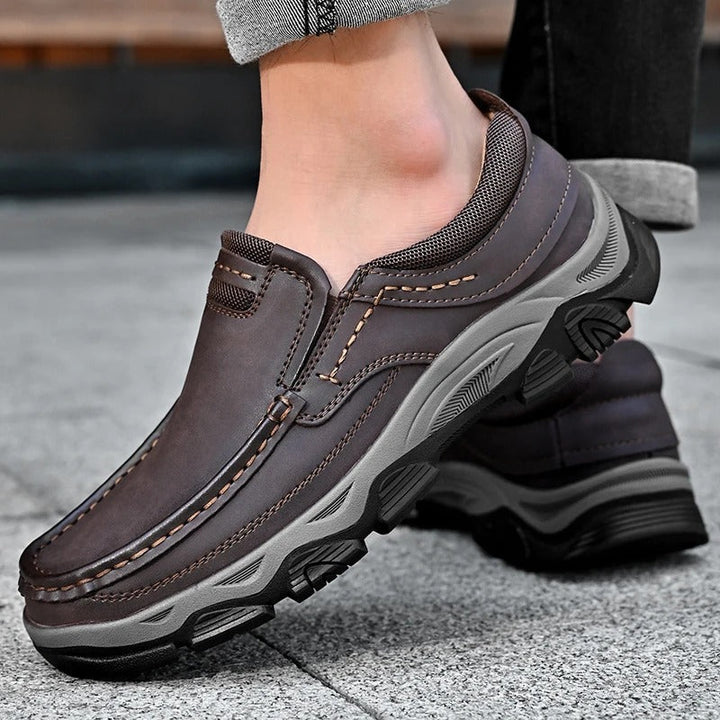 Asher | Round Toe Thick Sole Loafers