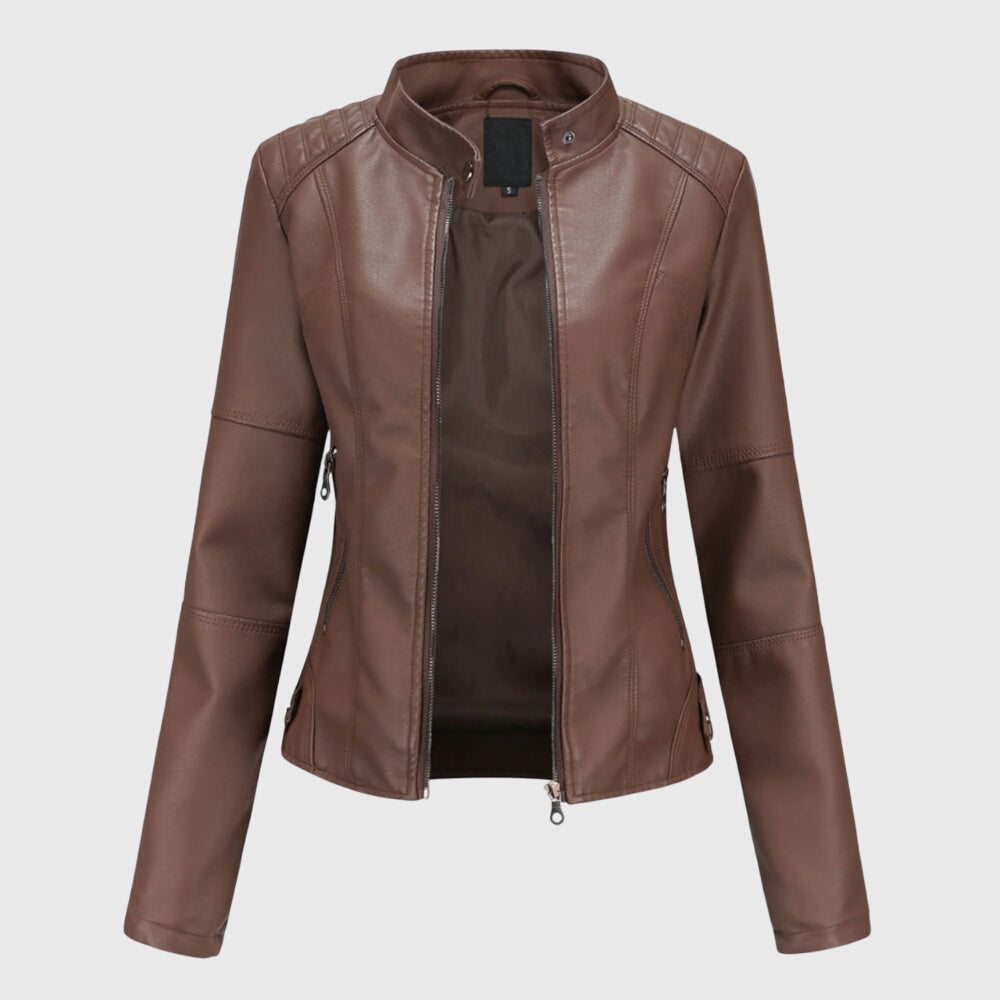 Florence | Leather Moto Jacket