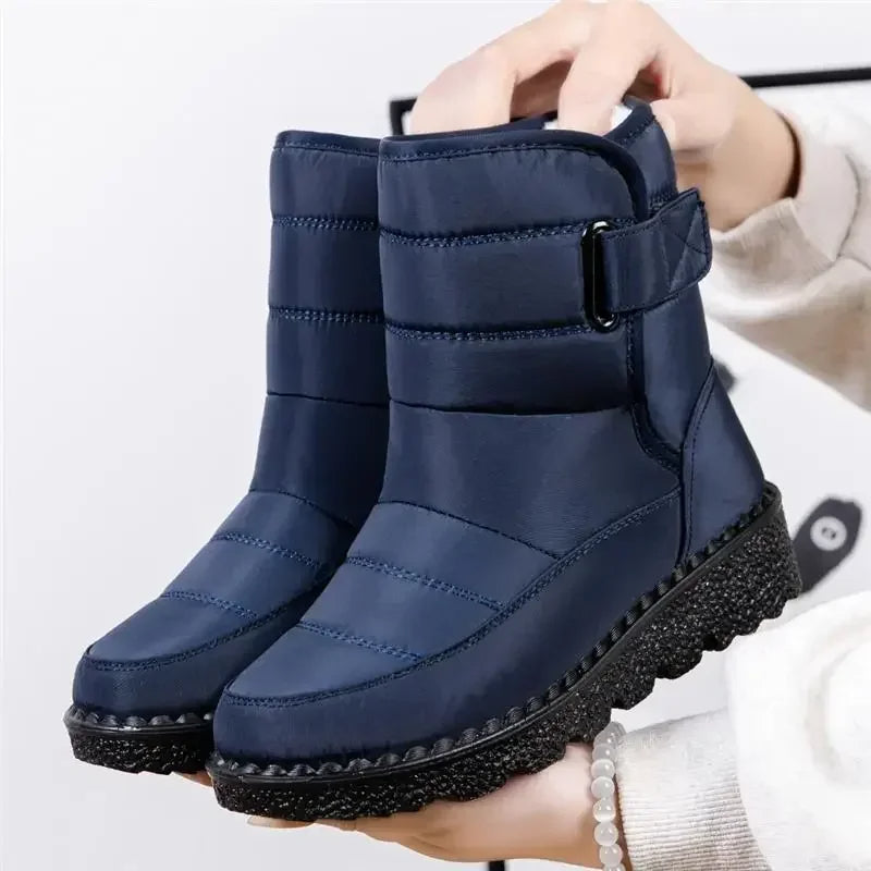 Minna | Waterproof Ankle Snow Boots with Strap