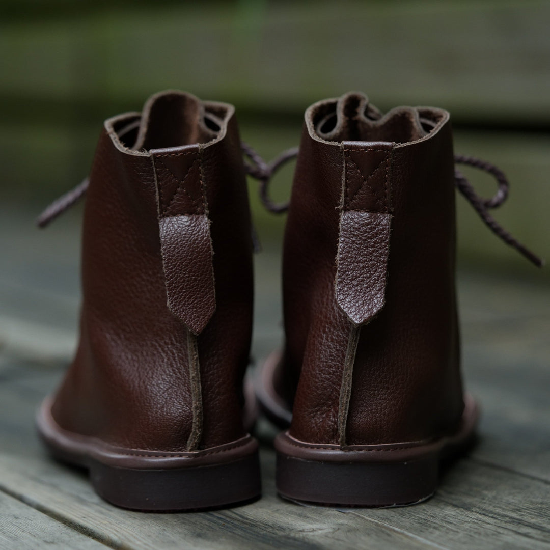 Tamsin | Flat Lace-Up Ankle Boots
