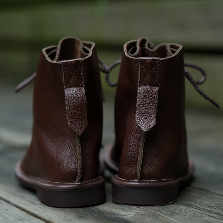 Tamsin | Flat Lace-Up Ankle Boots
