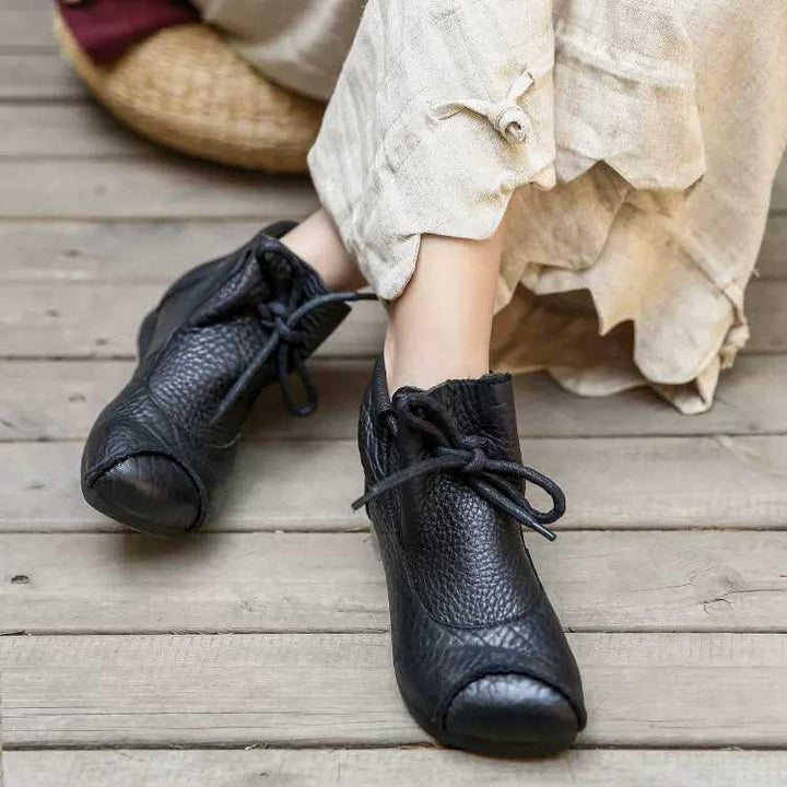 Ariel | Combat-Style Ankle Boots
