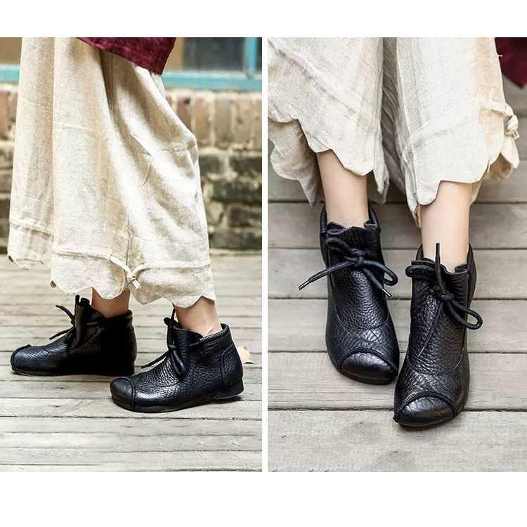 Ariel | Combat-Style Ankle Boots