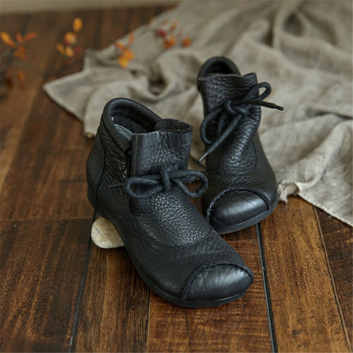 Ariel | Combat-Style Ankle Boots