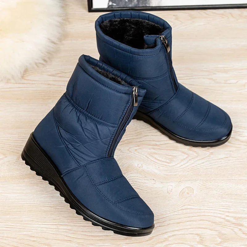 Minna | Waterproof Ankle Snow Boots with Strap