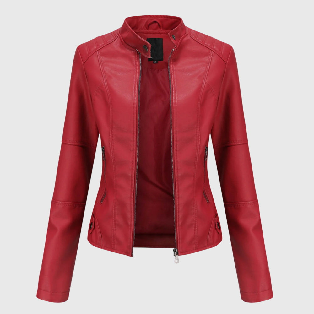 Florence | Leather Moto Jacket