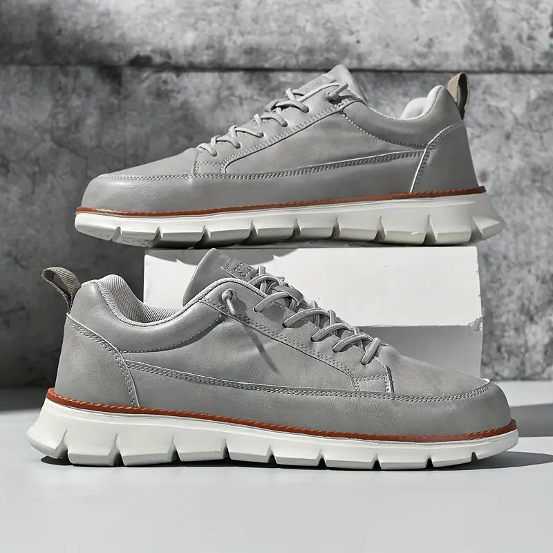 Ahmad | Rounded Toe Panel Sneakers