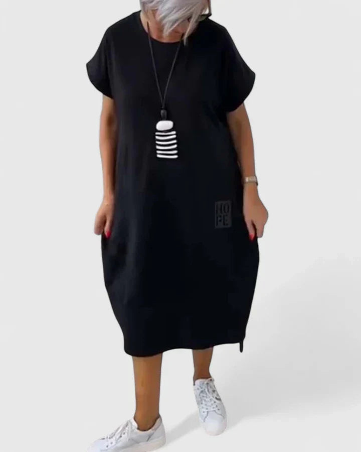 Leah | Relaxed Midi Dress