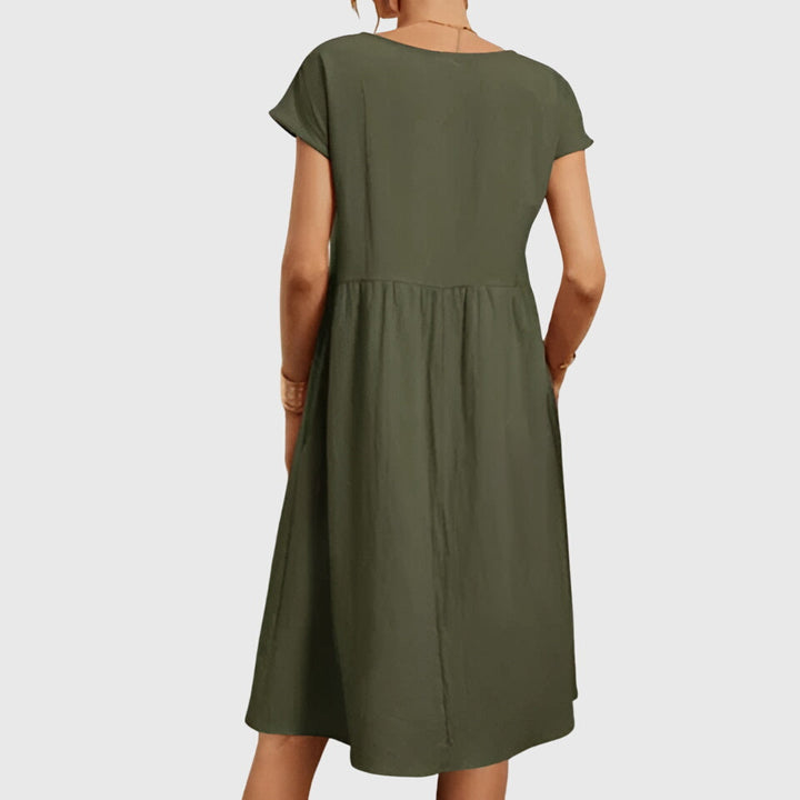 Carina | Spring Midi Floral Dress