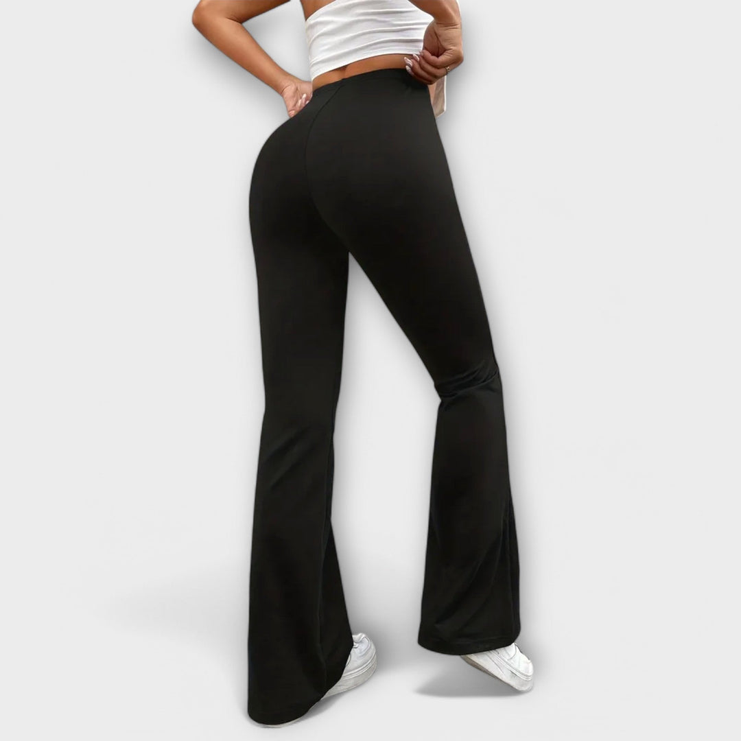 Yasmine | Relaxed Flared Leg Pants