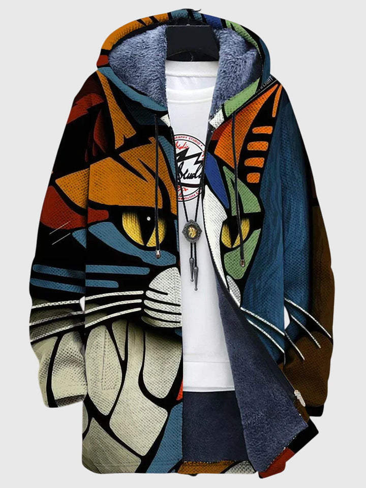 Aletha | Artistic Print Statement Jacket